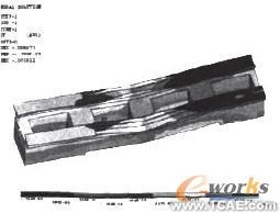 ANSYS床身有限元結(jié)構(gòu)分析 ansys分析案例圖片6