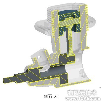 proengineer 入門教程(基準(zhǔn)軸與跟創(chuàng)建孔)proe技術(shù)圖片3