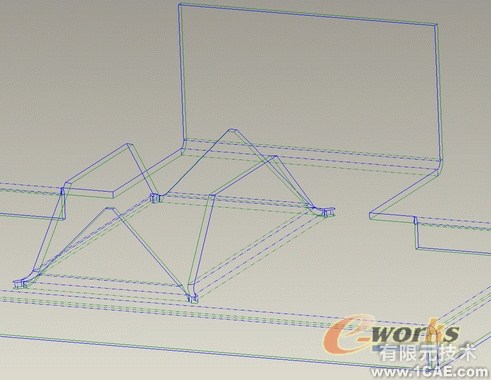 proe中鈑金法蘭壁的設(shè)計proe模型圖圖片11