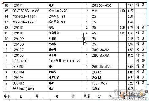 CAD在閥門設計中的應用autocad培訓教程圖片6