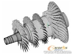 ANSYS的渦軸發(fā)動機組合壓氣機轉子仿真分析+學習資料圖片10