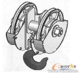 吊鉤部件的三維參數(shù)化設計solidworks simulation分析圖片2