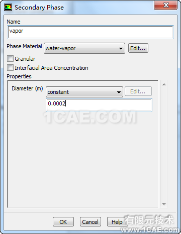 Fluent中的蒸發(fā)、冷凝模型實(shí)例—官方教程fluent流體分析圖片8