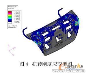 汽車(chē)行李箱剛度有限元分析solidworks simulation學(xué)習(xí)資料圖片5