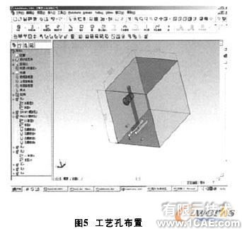 SolidWorks軟件的液壓集成塊設計solidworks仿真分析圖片圖片5