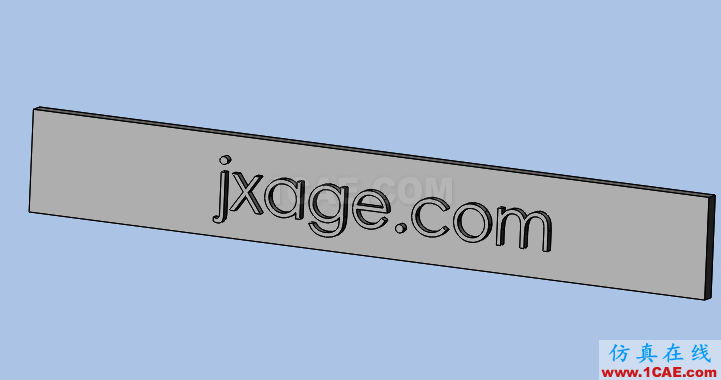 solidworks如何創(chuàng)建拉伸文字？solidworks simulation技術(shù)圖片8