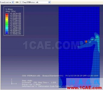 ABAQUS6.9版本XFEM(擴(kuò)展有限元)例子的詳細(xì)圖解step by step