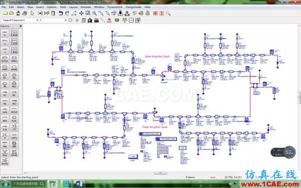 基于ADS平臺(tái)改進(jìn)型Doherty電路設(shè)計(jì)與仿真ADS電磁仿真分析圖片15