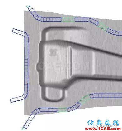 【autoform技術案例】以B柱為例進行系統(tǒng)性拉延筋設計autoform分析案例圖片7