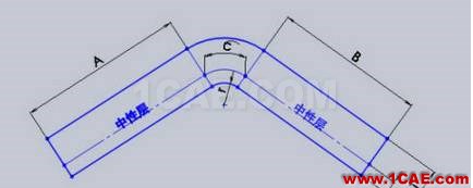 如何用折彎系數(shù),K因子做鈑金展開,超準(zhǔn)!solidworks simulation技術(shù)圖片5