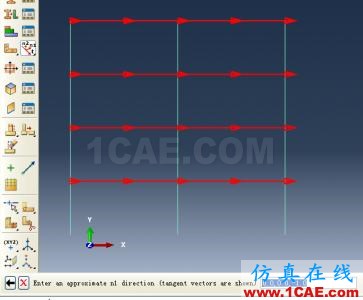 【簡(jiǎn)單實(shí)例】abaqus/CAE建的簡(jiǎn)單的框架模型(線性框架)