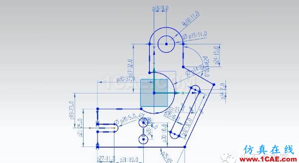 小康分享：UG/NX同步建模教程（11）之草圖繪制  | 點客開講ug培訓(xùn)資料圖片3