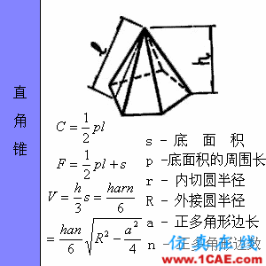 快接收，工程常用的各種圖形計(jì)算公式都在這了！AutoCAD培訓(xùn)教程圖片43