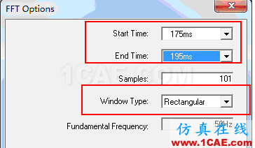 Ansoft Maxwell中時(shí)間波形FFT分析的兩種方法