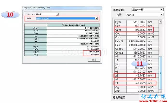 知識庫 丨 鋼-混凝土組合橋梁分析實(shí)例Midas Civil技術(shù)圖片12