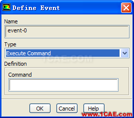 FLUENT中定義EVENT定義fluent分析圖片11