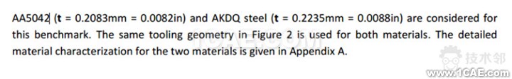 基于DynaForm的NUMISHEET wbr2014 wbrBenchmark wbr4 wbr沖壓分析實例