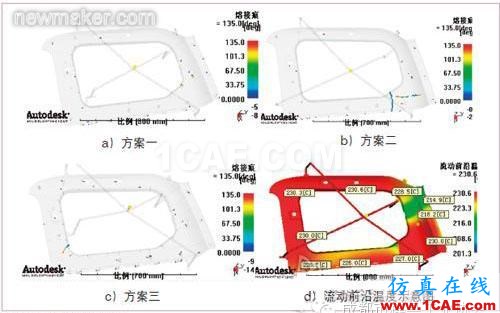 基于Moldflow的汽車內(nèi)飾板澆注系統(tǒng)設(shè)計moldflow注塑分析圖片13