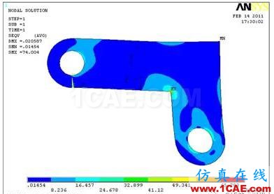 【技術(shù)篇】應(yīng)力集中結(jié)果的可信性ansys仿真分析圖片5