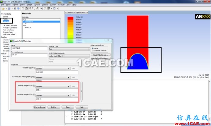 fluent中凝固熔化模型的使用(Solidification wbr&melting wbrmodel)