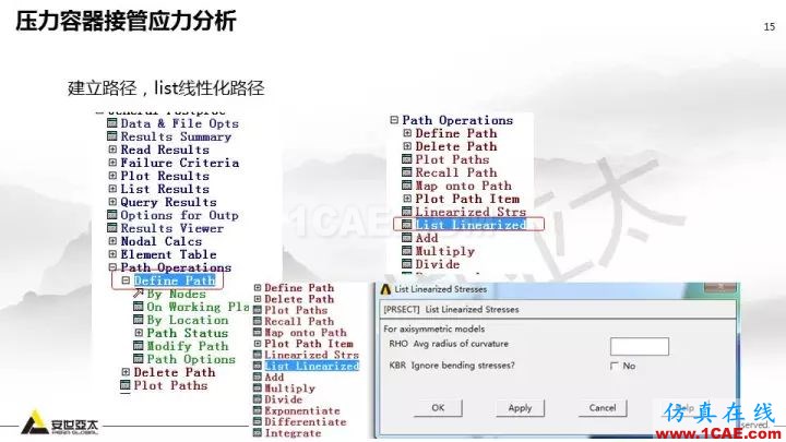 案例分享 | ANSYS Workbench 在壓力容器分析中的應(yīng)用ansys培訓(xùn)的效果圖片15