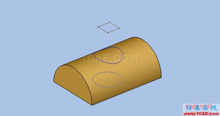 solidworks如何使用投影曲線？solidworks simulation應(yīng)用技術(shù)圖片3