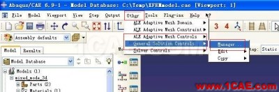 ABAQUS6.9版本XFEM(擴(kuò)展有限元)例子的詳細(xì)圖解step by step