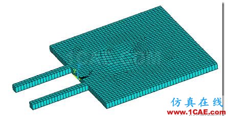 基于ANSYS經(jīng)典界面的雙波導的聲輻射分析ansys workbanch圖片5