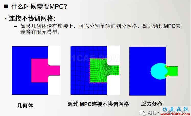 ansys技術專題之 多點約束（MPC）ansys分析圖片5