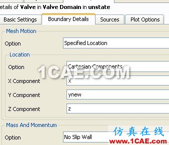 CFX高級(jí)應(yīng)用——如何模擬閥完全關(guān)閉到開啟的過程