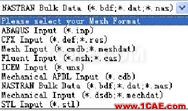 Workbench中劃分的網(wǎng)格導(dǎo)入ACTRANActran分析案例圖片7