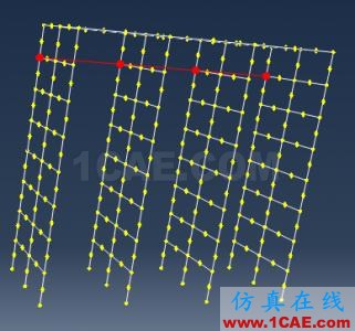 【簡(jiǎn)單實(shí)例】abaqus/CAE建的簡(jiǎn)單的框架模型(線性框架)