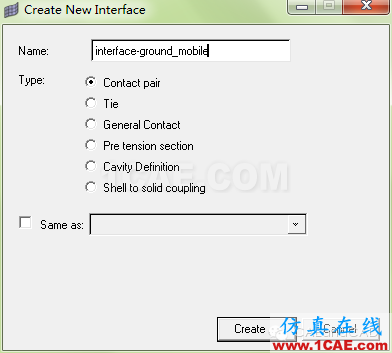 案例：板磚跌落應(yīng)用，hypermesh設(shè)置surface contacthypermesh培訓教程圖片10