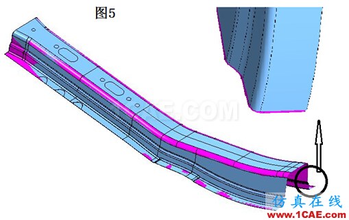 基于ThinkDesign及Autoform的汽車高強(qiáng)板制件參數(shù)化的回彈補(bǔ)償解決方案autoform汽車仿真圖片4