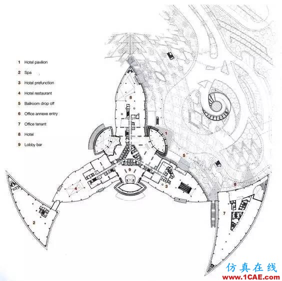 史上最復(fù)雜的平面AutoCAD圖紙【AutoCAD教程】AutoCAD學習資料圖片11