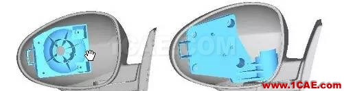 汽車后視鏡抖動的試驗和仿真分析ansys仿真分析圖片7