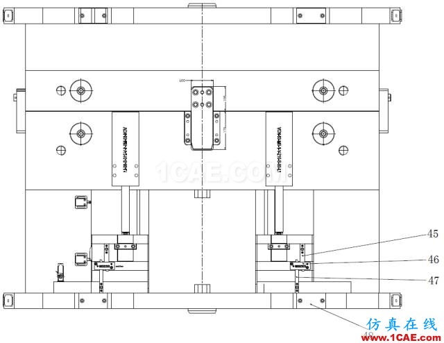 模具設計經(jīng)典案例：汽車門板下本體模具的設計機械設計資料圖片12