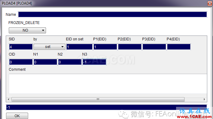 ANSA中Nastran多工況分析設(shè)置——線性靜力分析ANSA分析圖片6