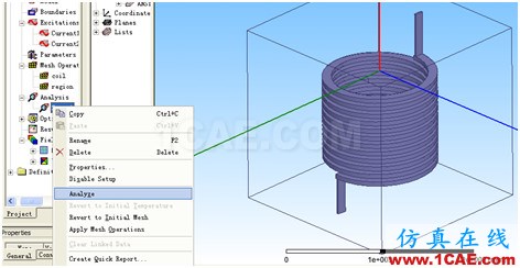 ANSYS Workbench與Ansoft Maxwell 電磁結(jié)構(gòu)耦合案例Maxwell分析案例圖片31