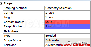 如何在ANSYS WORKBENCH中查看裝配體內(nèi)零件之間的合作用力？ansys結(jié)果圖片5