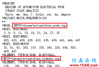 ABAQUS INP文件應(yīng)用abaqus有限元培訓(xùn)資料圖片7