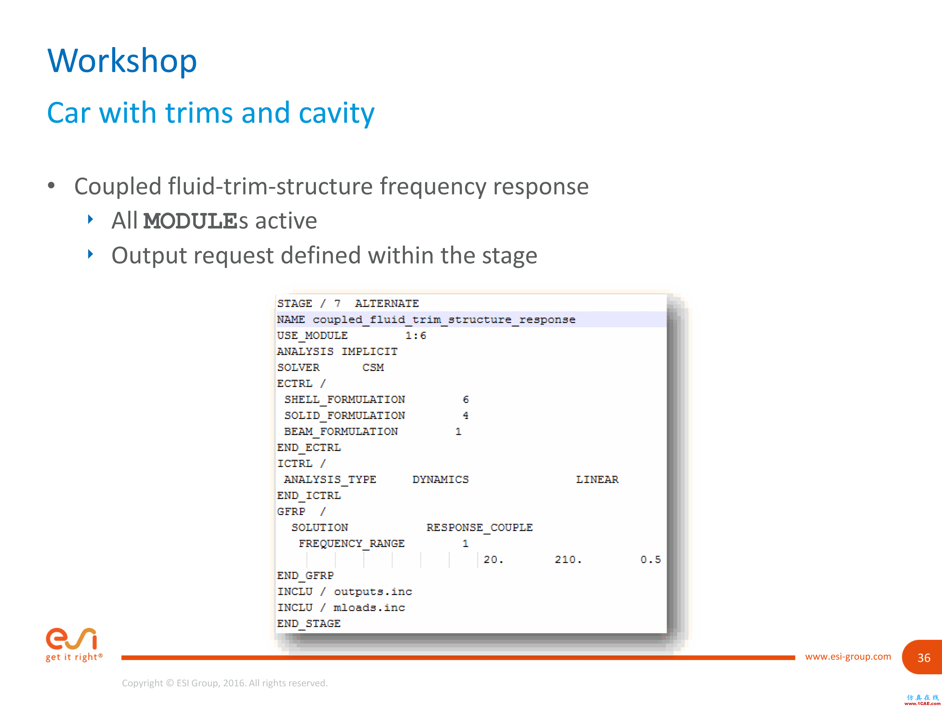 培訓(xùn)視頻 | 如何計算VPS中具有內(nèi)飾的車輛結(jié)構(gòu)聲響應(yīng)cae-fea-theory圖片37