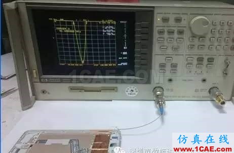 金屬機身智能手機FM收音頻段天線 設計方案（設計，安裝，仿真）HFSS分析圖片4