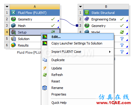 在 ANSYS Workbench中如何進(jìn)行單向流固耦合計(jì)算fluent圖片13