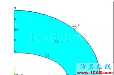 基于ANSYS APDL的橢圓膜的自適應(yīng)網(wǎng)格劃分的靜力學(xué)分析ansys結(jié)構(gòu)分析圖片7