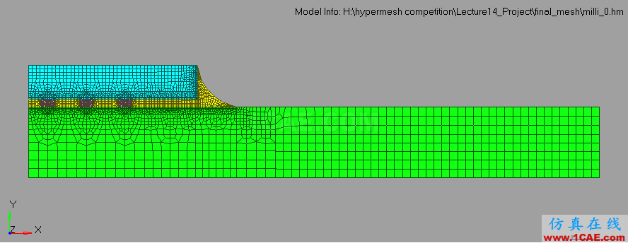 基于Hypermesh的Flip-Chip封裝工藝對電子器件的可靠性研究hypermesh應用技術(shù)圖片2