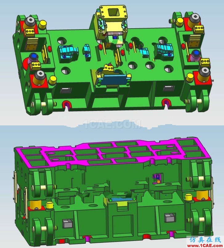 UG7.5大型汽車覆蓋件五金沖壓模具設(shè)計(jì)拉延沖孔整形CAE視頻教程