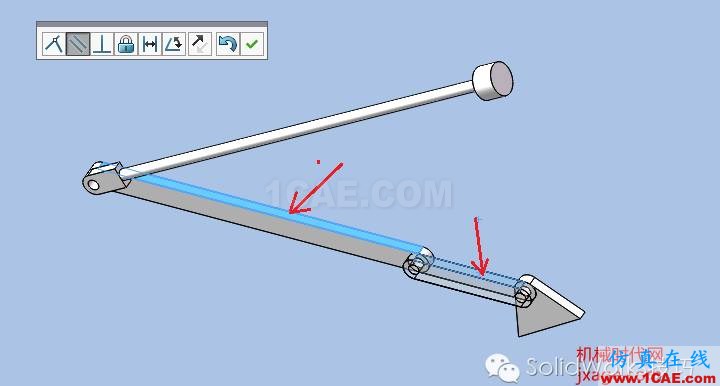 SolidWorks洗瓶機(jī)構(gòu)運(yùn)動(dòng)仿真solidworks simulation培訓(xùn)教程圖片4