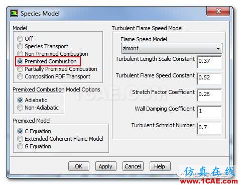 一文深入了解Fluent中的所有燃燒模型ansys workbanch圖片7