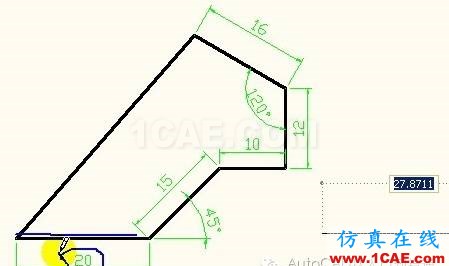 AutoCAD極坐標(biāo)的使用方法及寫法AutoCAD分析圖片4